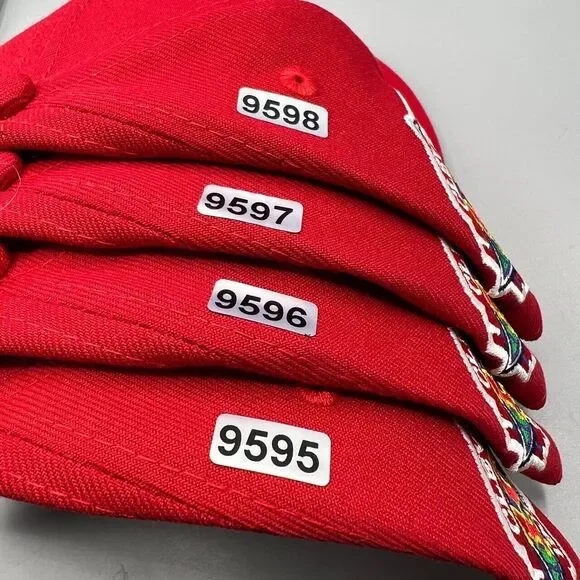 Cleveland Indians Guardians Hat Men 7 1/2 100 Years 59Fifty New Era Fitted New‎